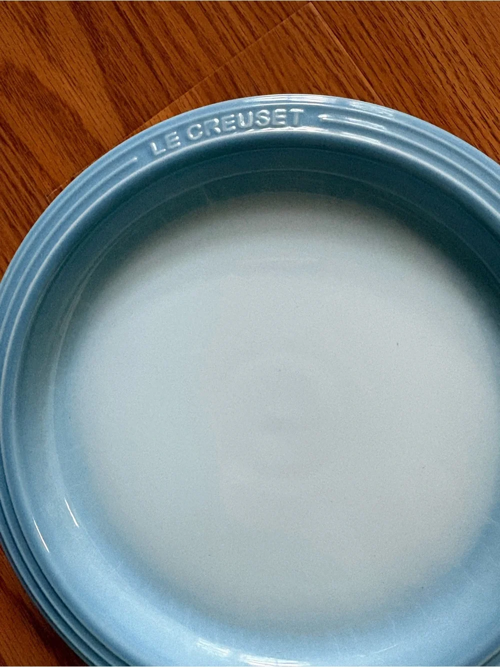 Le Creuset Coastal Blue 23cm Round Plate